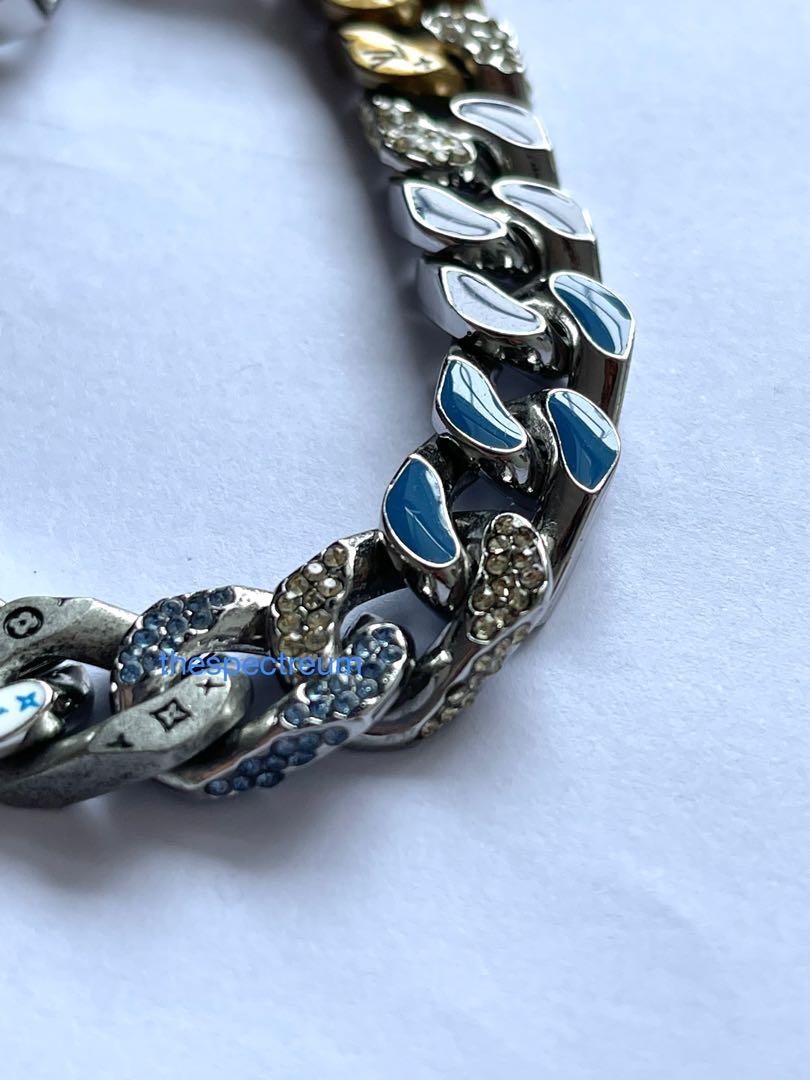 Louis Vuitton Chain Links Patches bracelet, Luxury, Accessories on