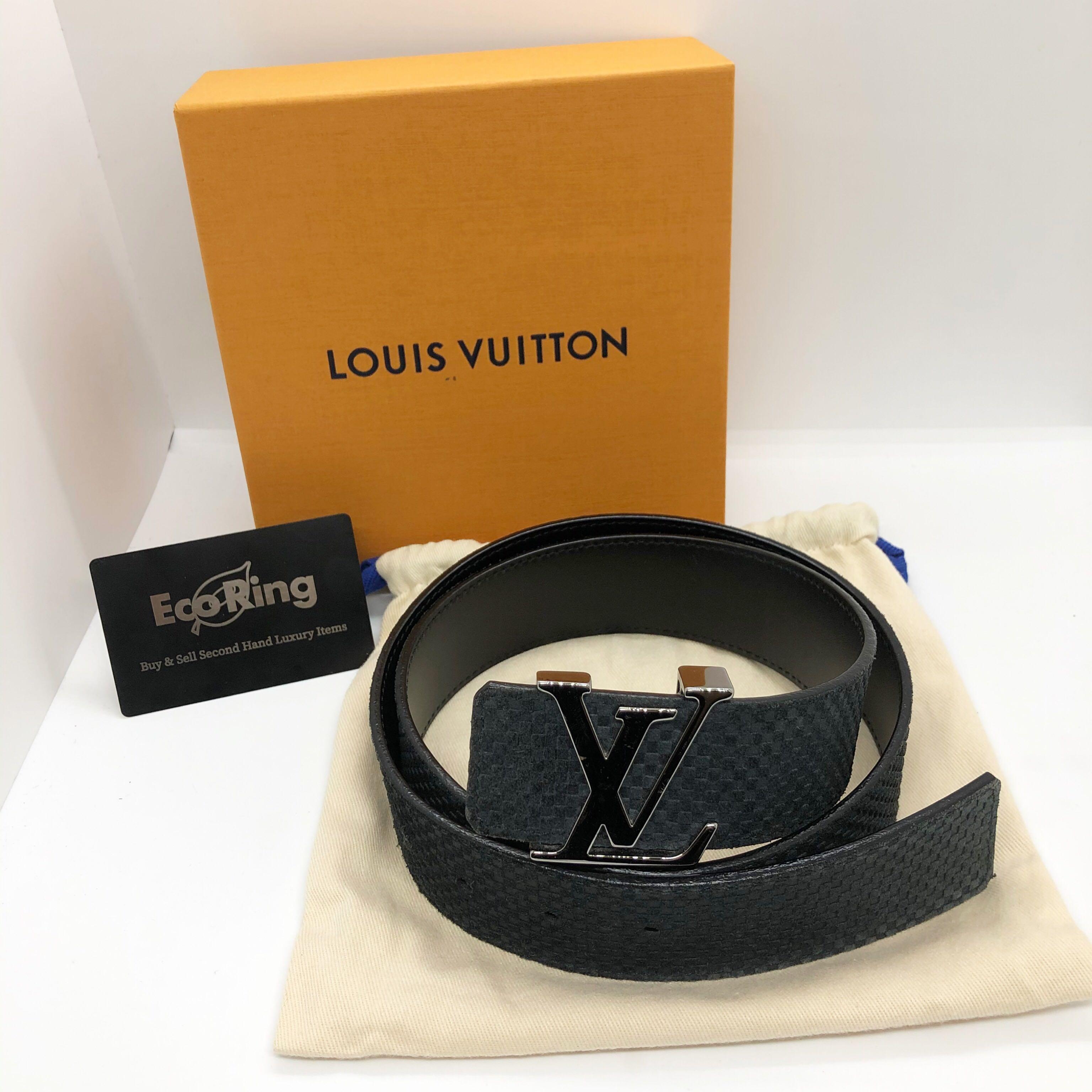 Louis Vuitton Double Sided Men's Black Belt, Men's Fashion, Watches &  Accessories, Belts on Carousell