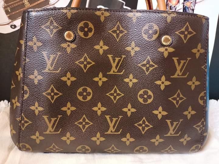 LV BB Montaigne in Mono (Category: Luxury Bags & Wallets) located in Manila. Submitted by bagislifeshop (Listing ID 1091151587, Image 3). Description: 8.5/10 condition.
