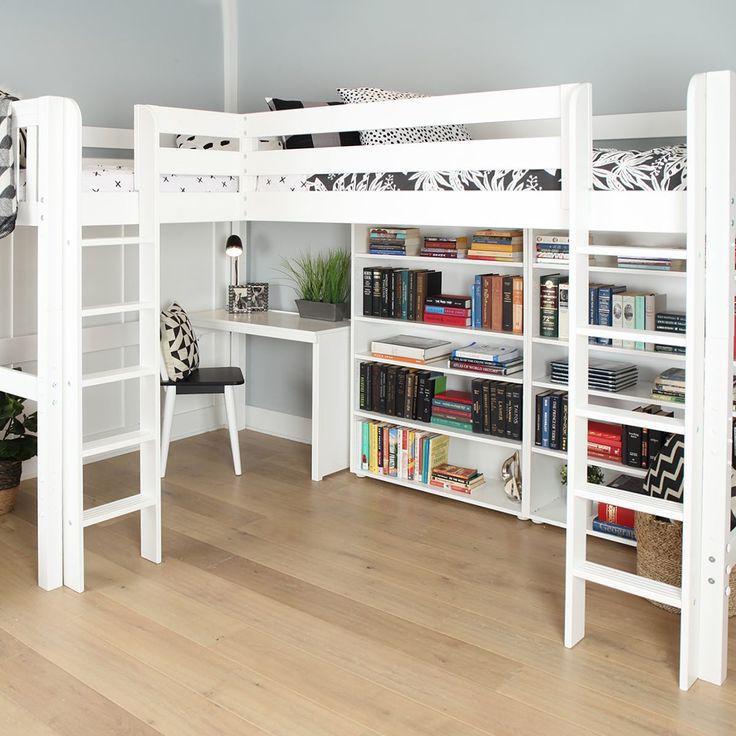 l shaped loft bed