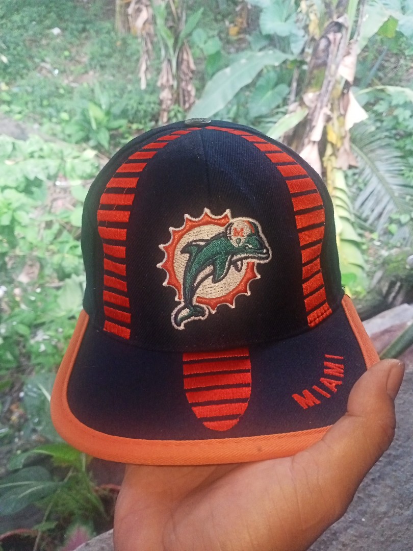 Vintage 90s Apex One Miami Dolphins Hat Cap Snapback