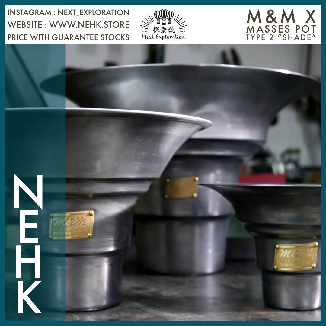 Sサイズ MASSES M&M TYPE2 アルミ製 POT 鉢 ポット マシス SRL raw