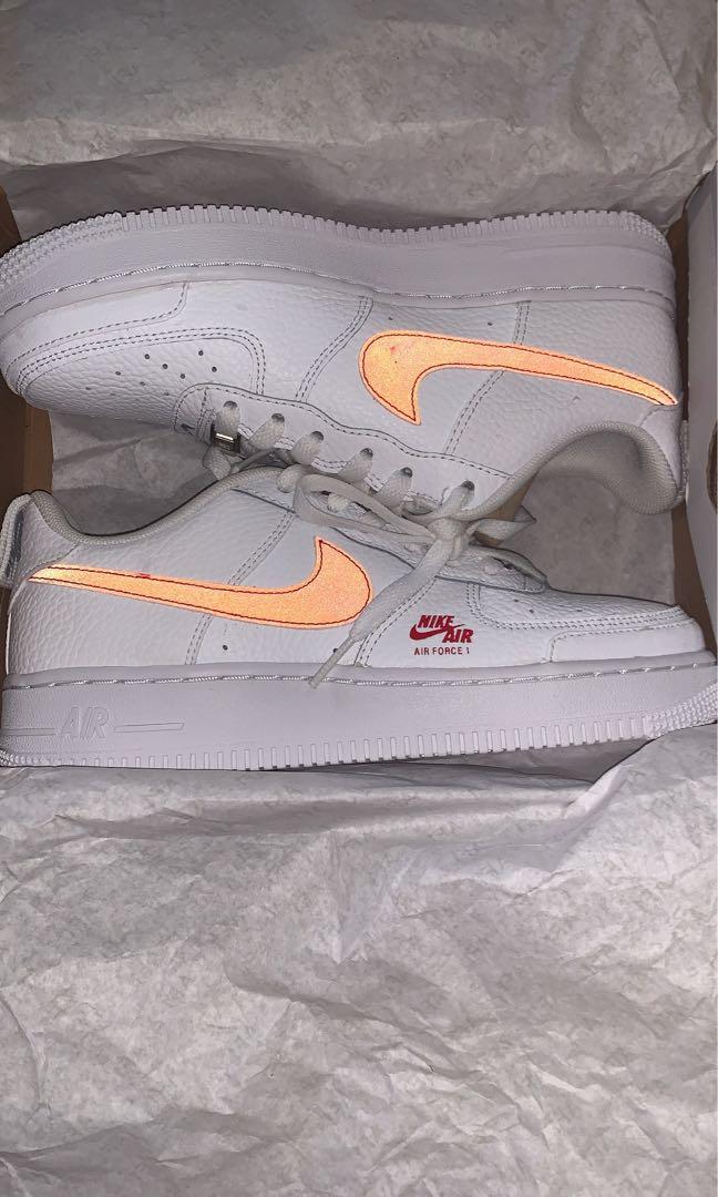 Nike air force 1 utility junior grey clearance