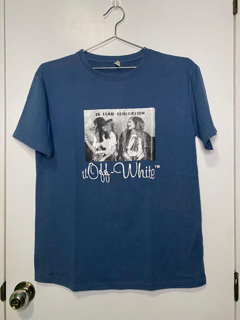 Off White inspired shirt Men s Fashion Tops Sets Tshirts