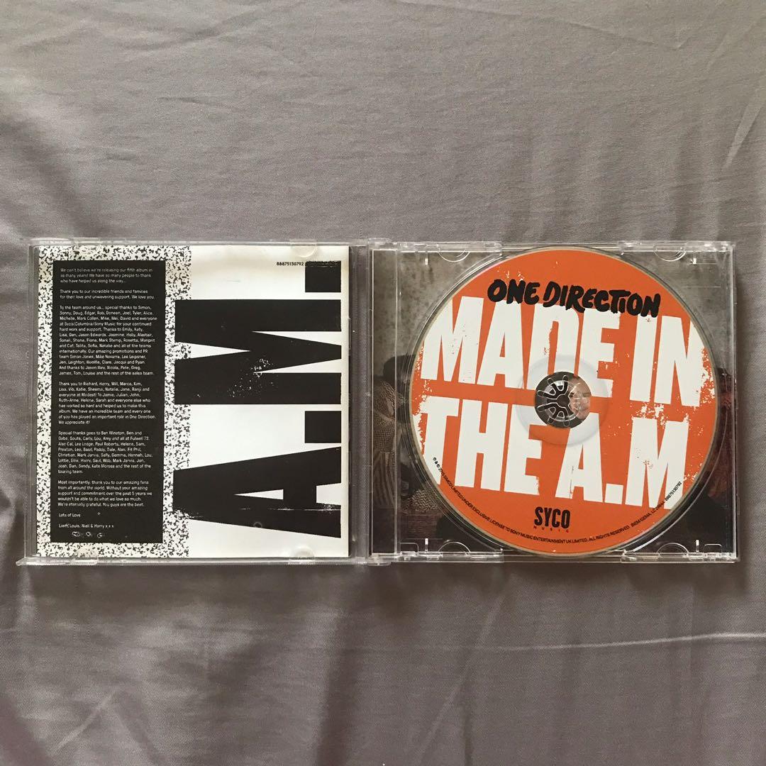 One Direction Made in the AM Album (Category: CDs & DVDs) located in Quezon City. Submitted by nicole062020 (Listing ID 1091140331, Image 3). Description: .