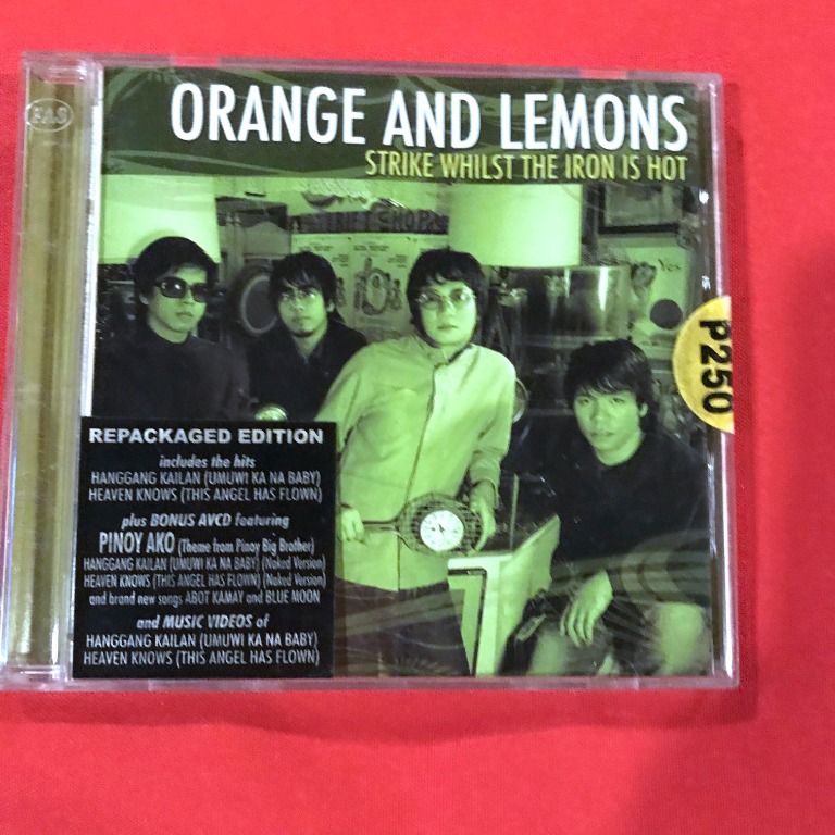 Orange and Lemons Strike Whilst the Iron is Hot OPM CD with VCD