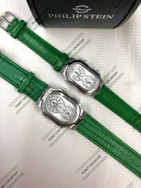 PHILIP STEIN LEATHER STRAP (Category: Luxury Watches) located in Valenzuela. Submitted by peanutsonlineshop (Listing ID 1091268645, Image 3). Description: Complete inclusion ‼️ All function works ‼️ Pawnable on selected pawnshop ‼️ big size-men small size-women.