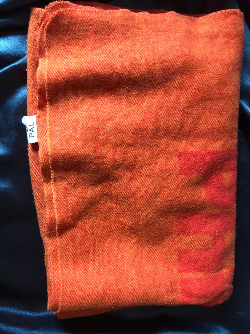 Philippine airlines blanket vintage, Furniture & Home Living, Bedding