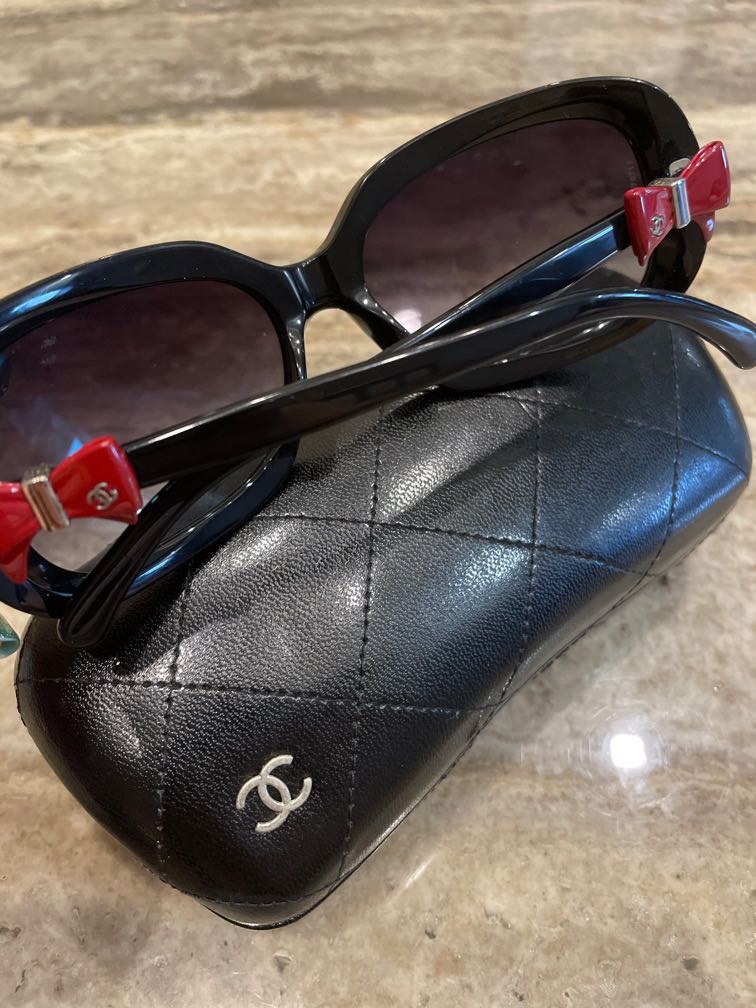 Pre-loved Chanel Sunglass, Women's Fashion, Watches & Accessories,  Sunglasses & Eyewear on Carousell