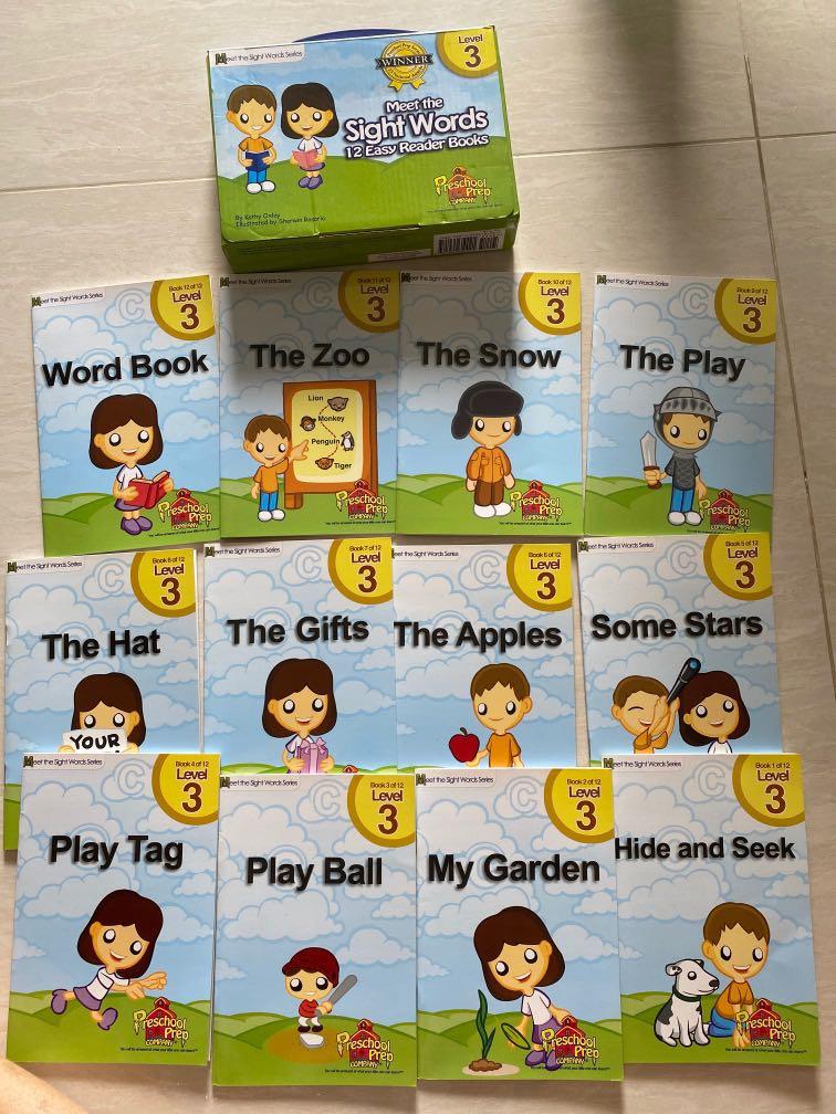 Preschool Meet The Sight Word Level 3 (12 books) , Hobbies ...