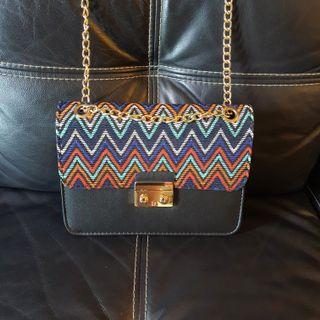 Rainbow Chain Shoulder Bag Crossbody Bag