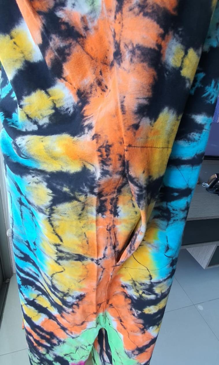 Rainbow tie dye t shirt best sale dress