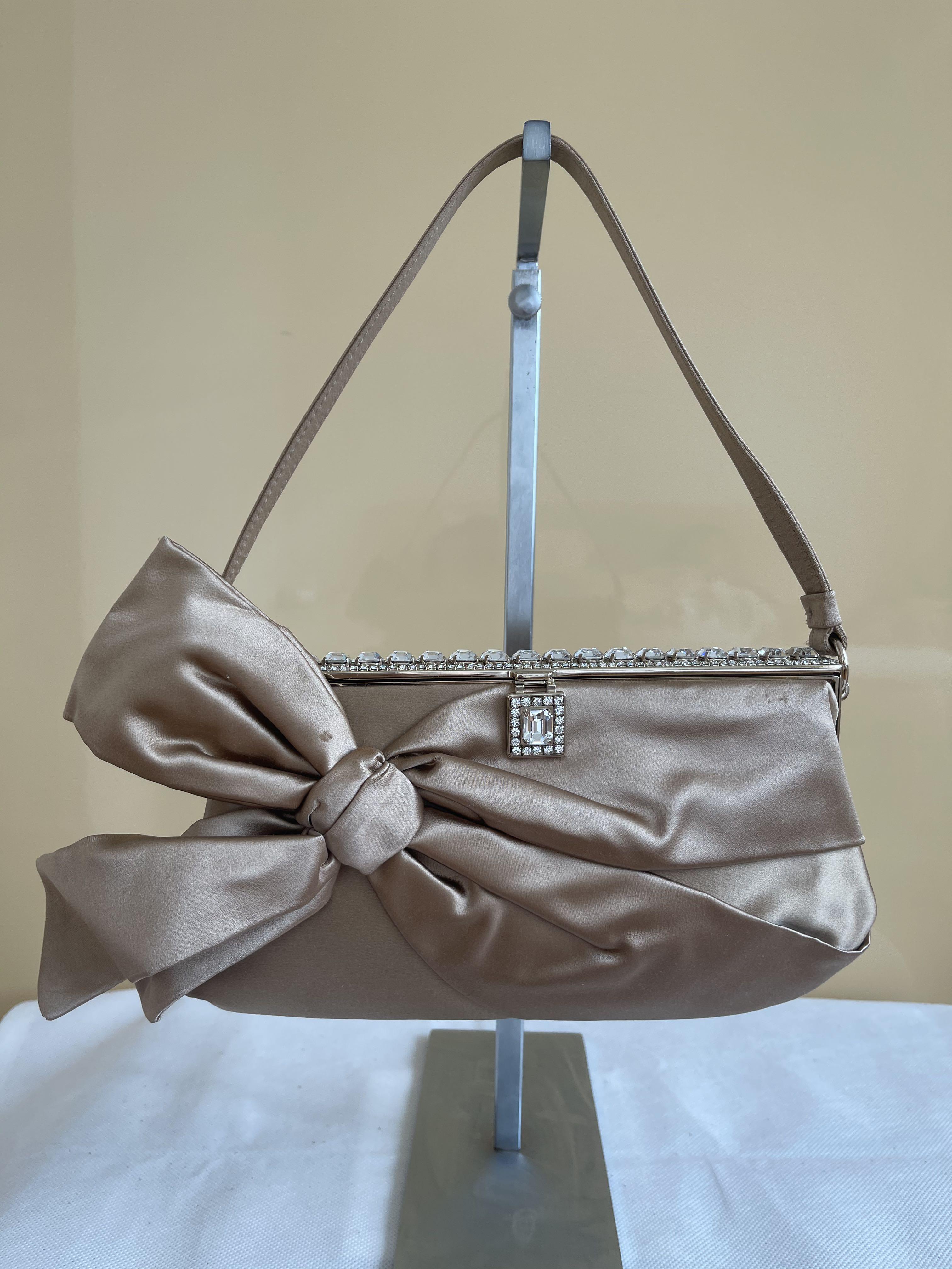 Valentino store bow clutch
