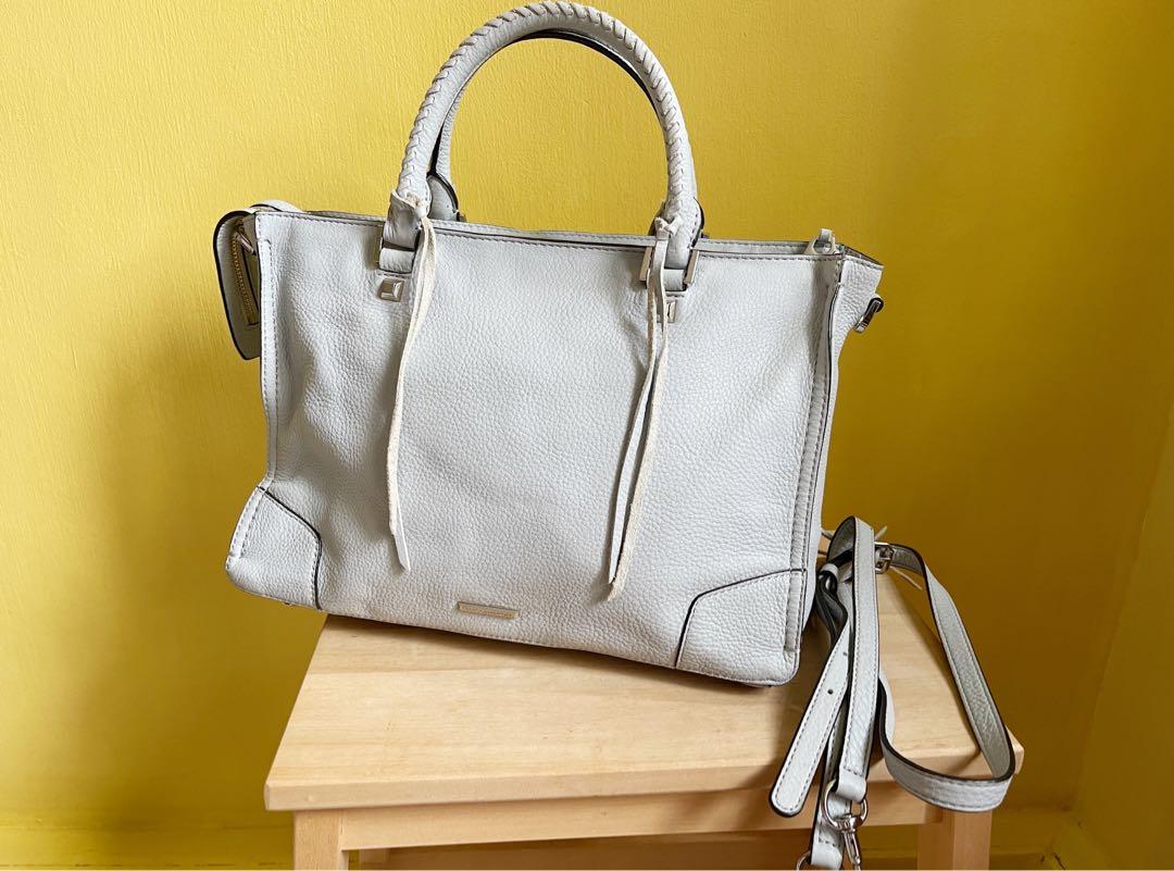 Rebecca minkoff regan satchel grey on sale