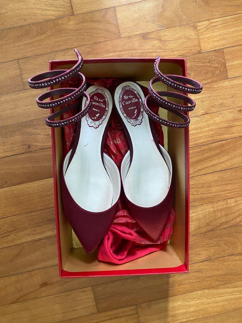 Rene caovilla flat outlet