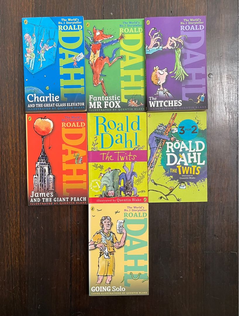 Roald Dahl children books, Hobbies & Toys, Books & Magazines, Children ...