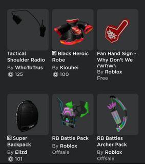 Roblox Account Video Gaming Gaming Accessories In Game Products On Carousell - what is the roblox radio code for dbs
