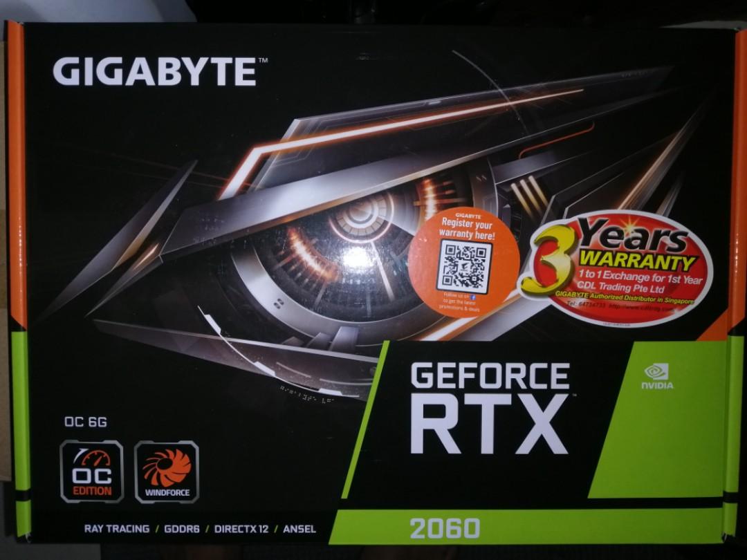 Geforce rtx hotsell 2060 oc 6g