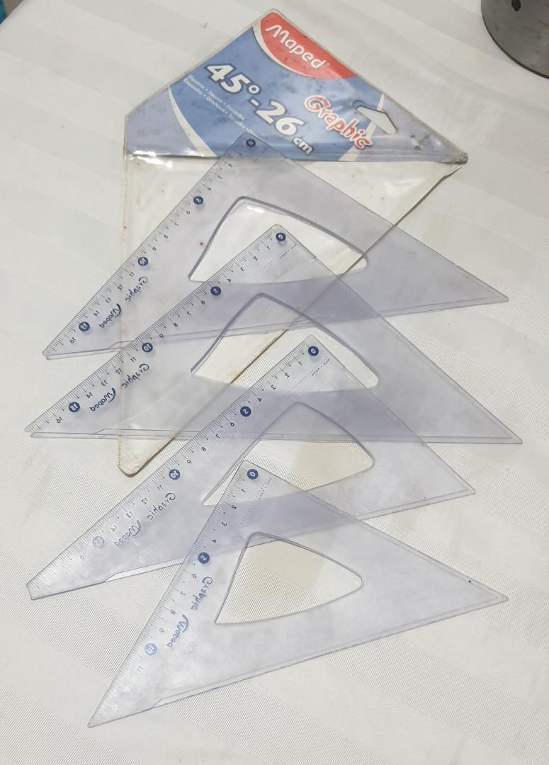 Rulers Triangles Protractors Set (Category: Stationery & School Supplies) located in Las Pinas. Submitted by babymeteor2018 (Listing ID 1091100710, Image 3). Description: take all 100.