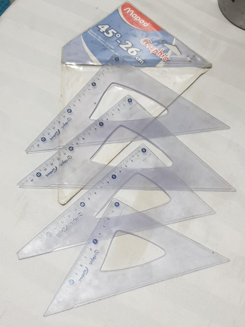 Rulers Triangles Protractors Set (Category: Stationery & School Supplies) located in Las Pinas. Submitted by babymeteor2018 (Listing ID 1091100710, Image 2). Description: take all 100.