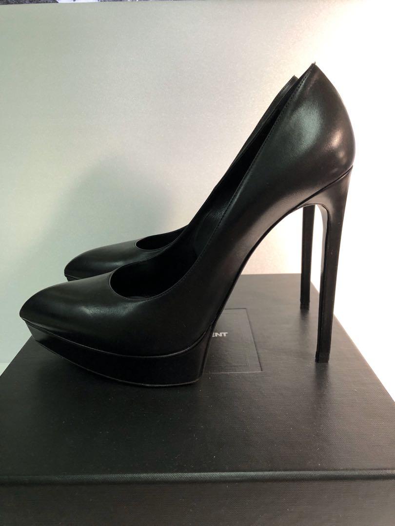 Saint Laurent Janis Platform Pumps Women s Fashion Footwear