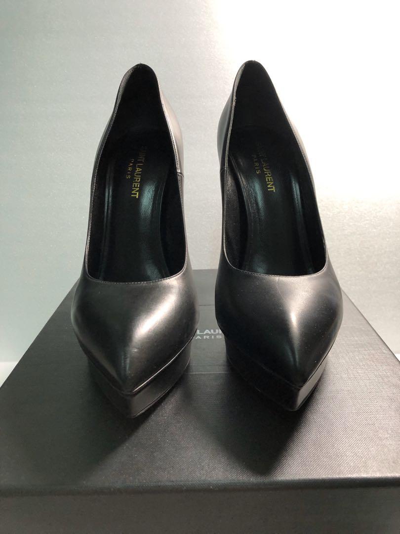 Saint laurent hotsell janis platform pumps