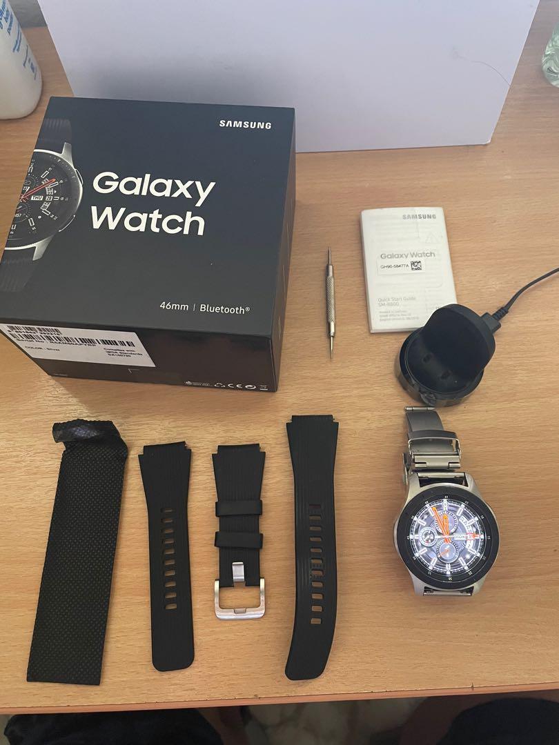 Samsung Galaxy Watch 46mm Silver Luxury Watches On Carousell
