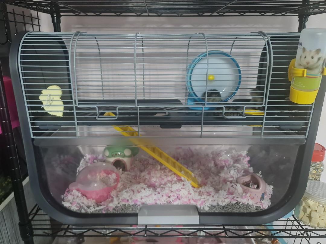 two tier hamster cage