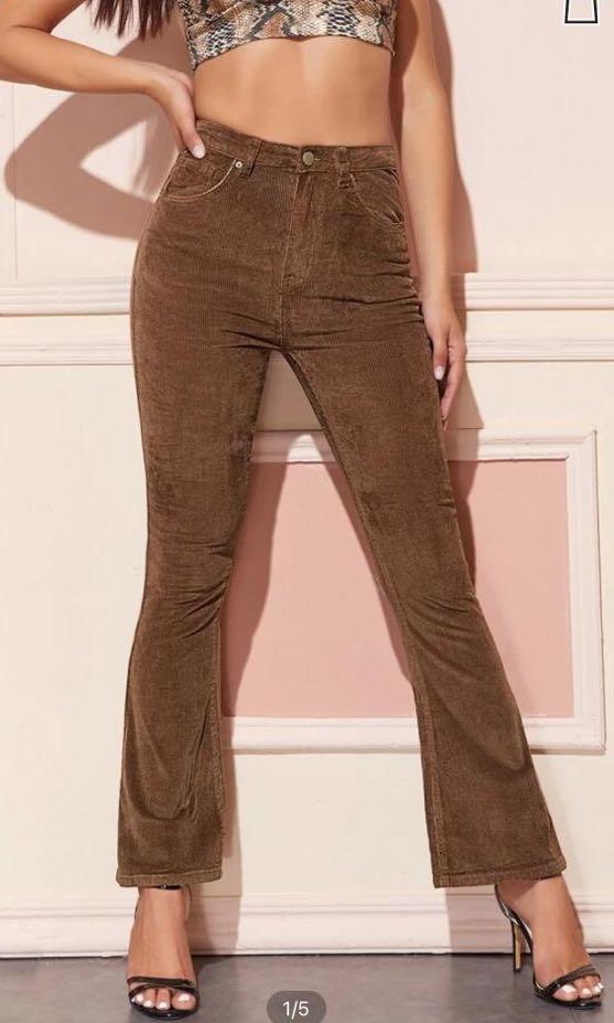 Brown shein jeans clearance