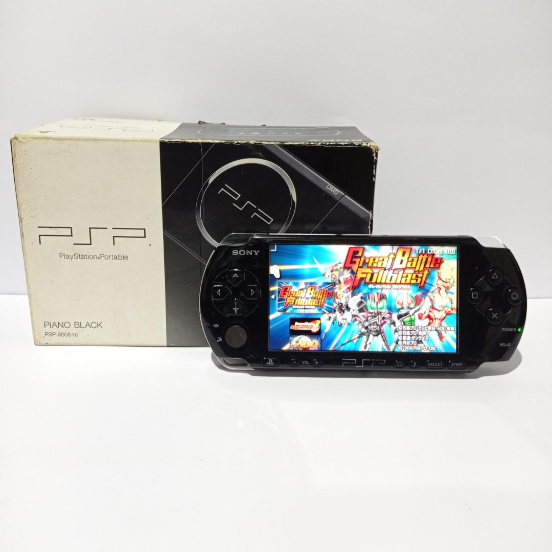 SONY PSP 3006 8GB PIANO-BLACK., Video Game, Konsol di Carousell