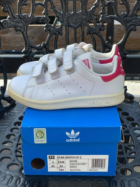 Adidas stan smith deals pink grade school