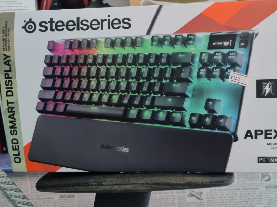 Steelseries Apex Pro Tkl Computers Tech Parts Accessories Computer Keyboard On Carousell Steelseries Apex Pro Tkl Computers Tech Parts Accessories Computer Keyboard On Carousell