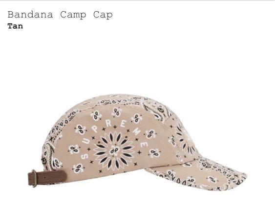 Bandana Camp Cap - spring summer 2021 - Supreme
