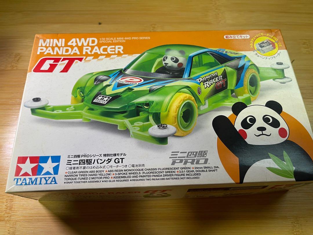 Tamiya Mini 4wd: Mini 4wd Panda Racer with Torque tuned pro included,  Hobbies  Toys, Toys  Games on Carousell