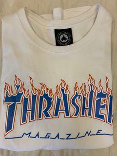 Thrasher X champion 聯名 火焰 短袖 滑板 運動