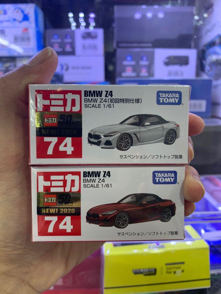 Tomica No 74 Bmw Z4 初回 常品一對 年新車貼 行版 玩具 遊戲類 玩具 Carousell