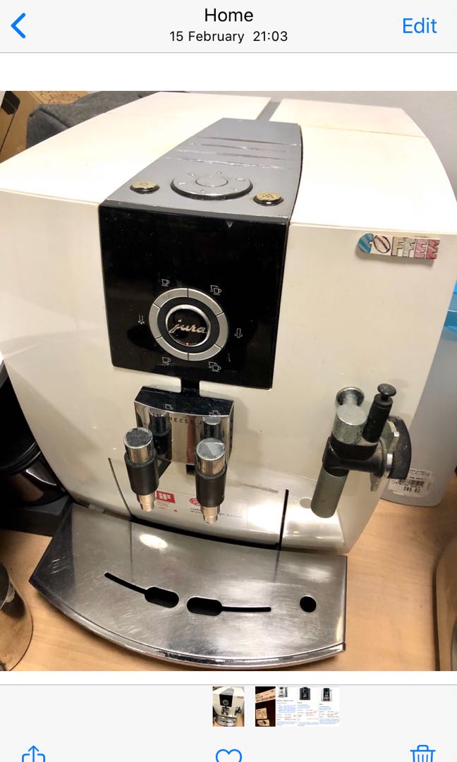 Tradein value for Jura Impressa J5, TV & Home Appliances, Kitchen