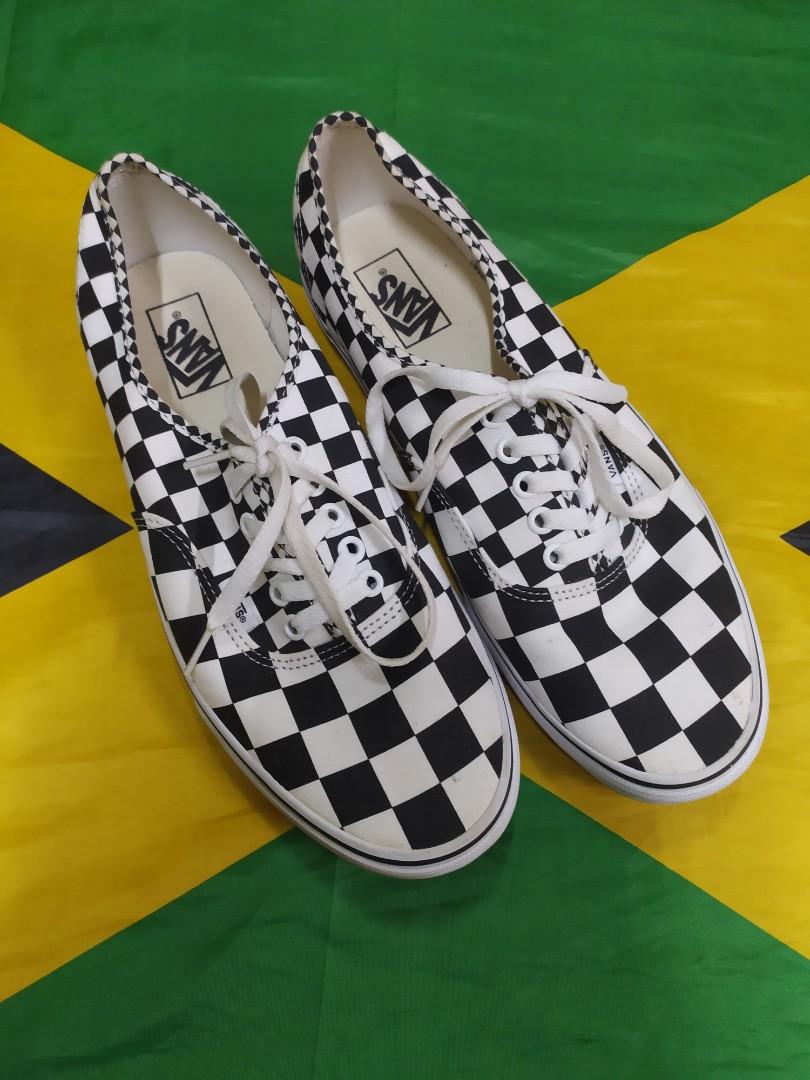 Vans authentic mix checkerboard Men s Fashion Footwear Sneakers