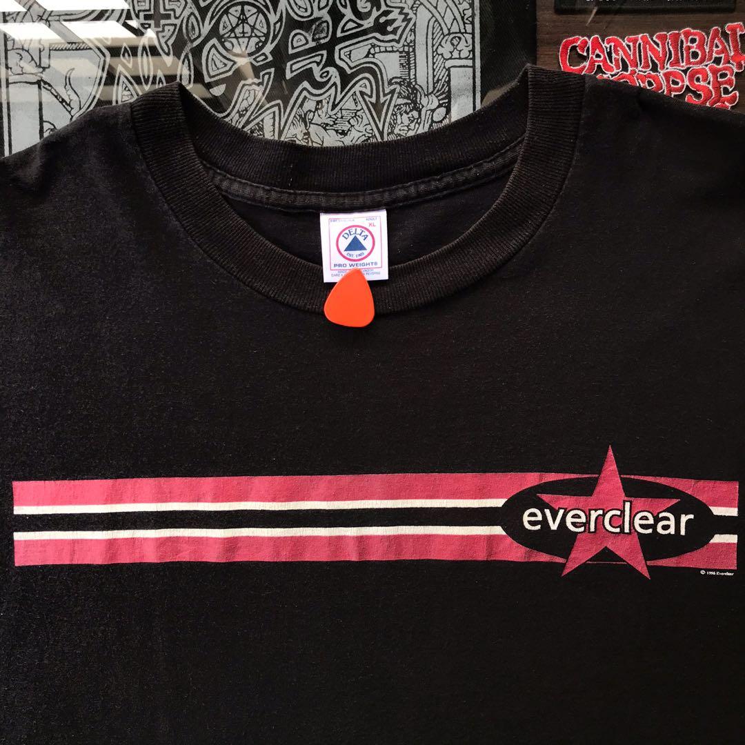 Vintage 1998 Everclear Band Tee Men S Fashion Clothes Tops On Carousell