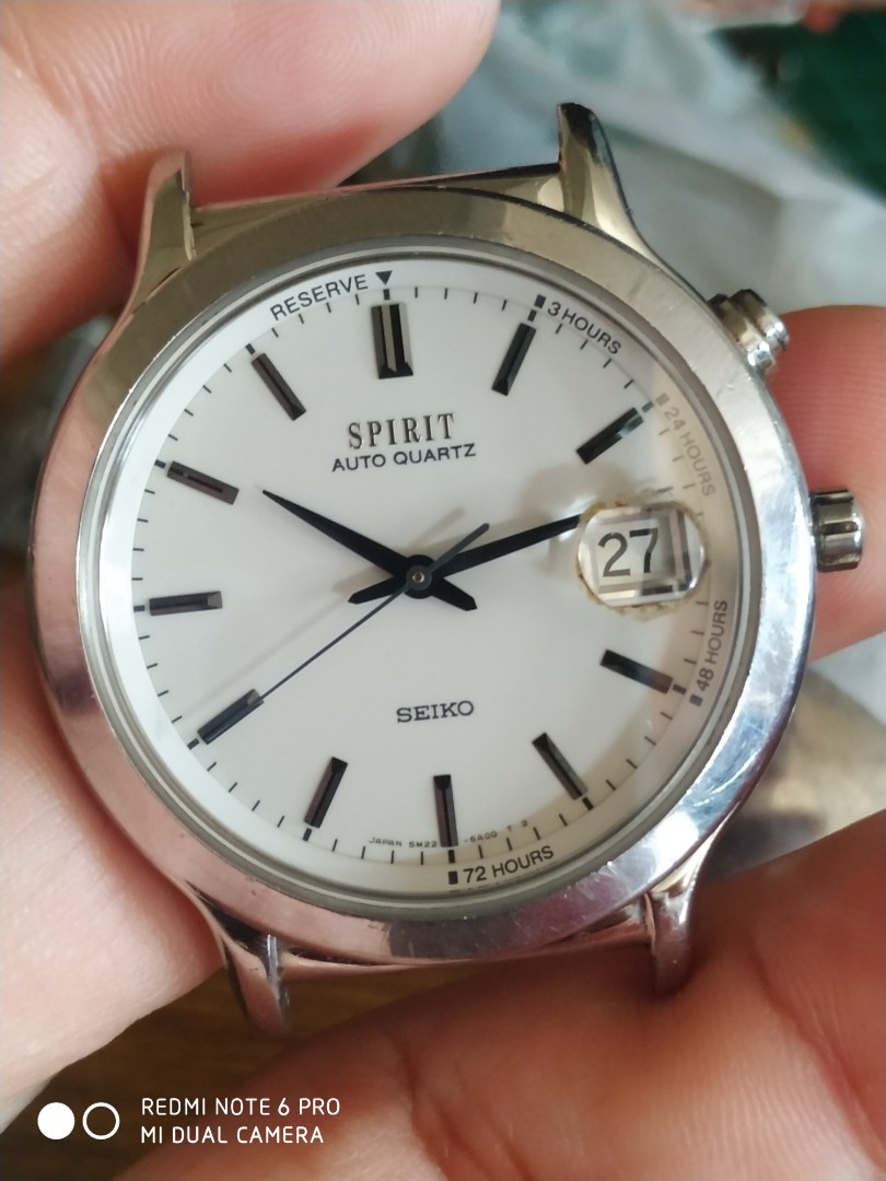 Vintage Seiko spirit Auto quartz gent watch Men s Fashion