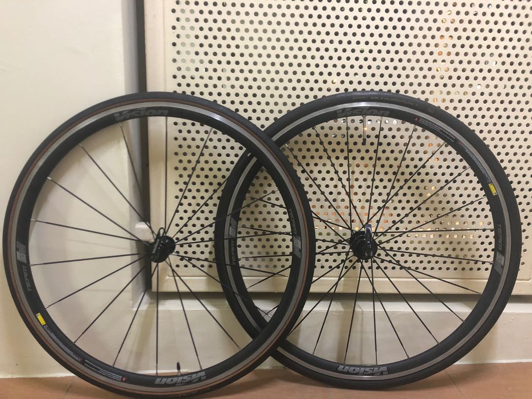 vision team 30 comp clincher road wheelset