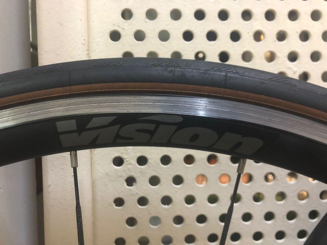 vision team 30 comp clincher road wheelset