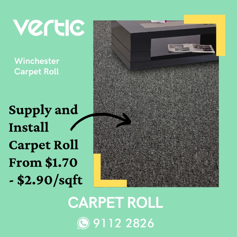 Winchester Carpet Roll for Home, Office & Commercial, Furniture & Home