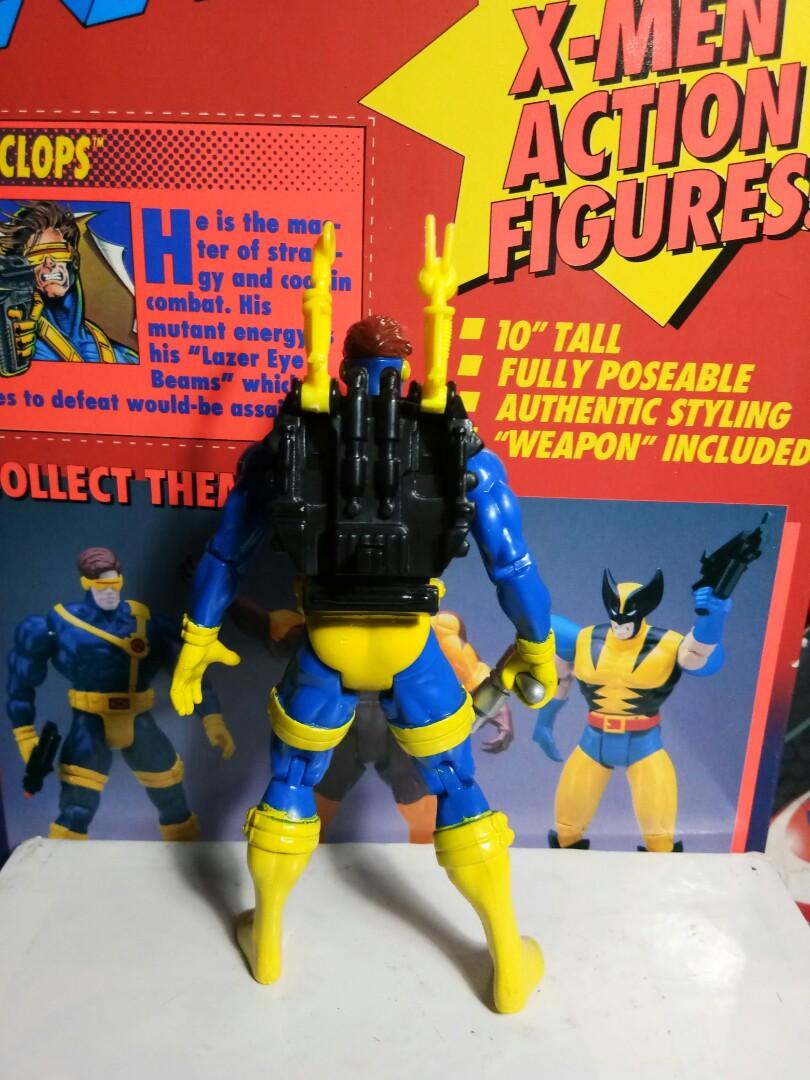 Working Lights 1993 ToyBiz Marvel The Uncanny X-men Cyclops Action