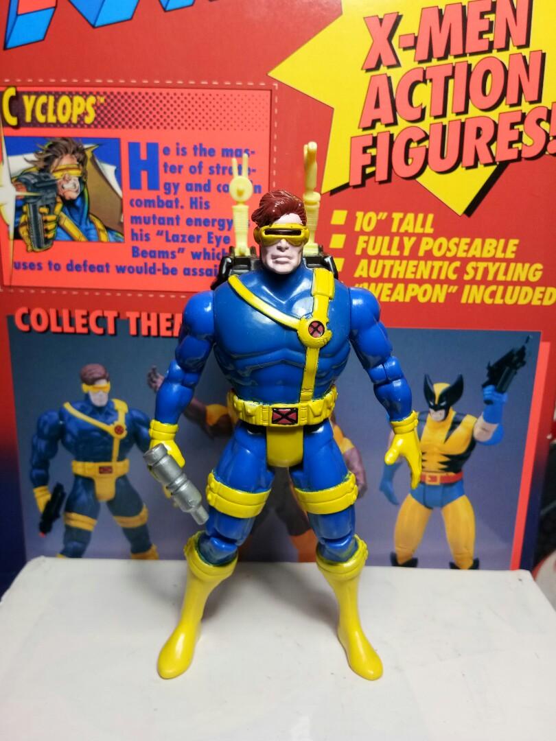 Working Lights 1993 ToyBiz Marvel The Uncanny X-men Cyclops Action