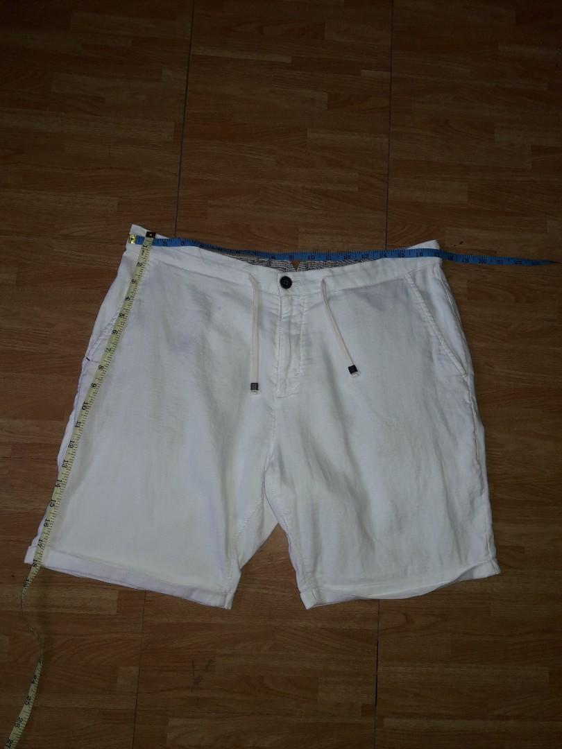 Zara mens outlet linen shorts