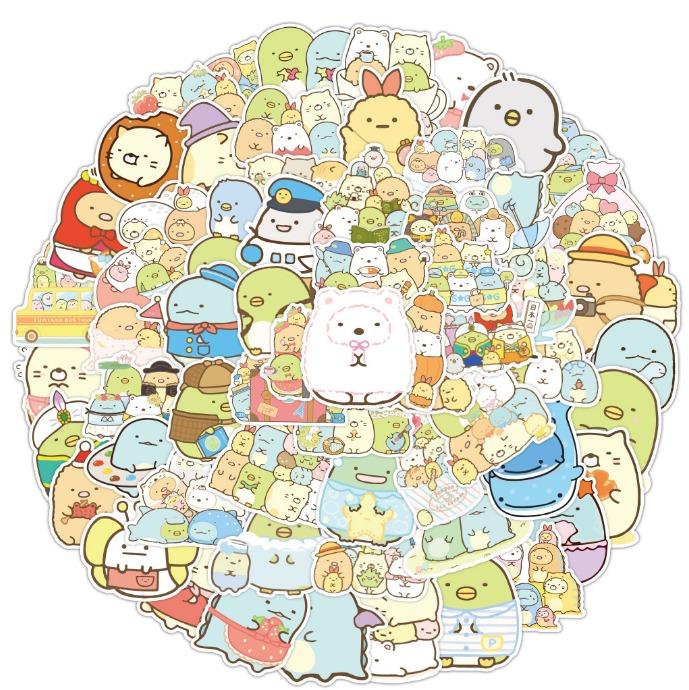 10 PC/Set - Cute Sumikkogurashi Japan WaterProof Sticker Set, Hobbies ...