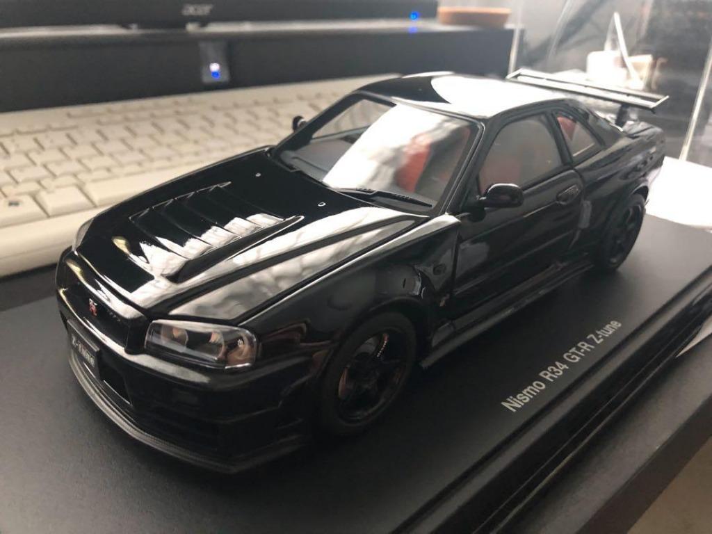 1 18 Autoart Nissan Gtr R34 Z Tune Nismo Hobbies Toys Toys Games On Carousell