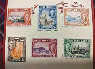 （新票）1941年香港開埠一百週年紀念郵票