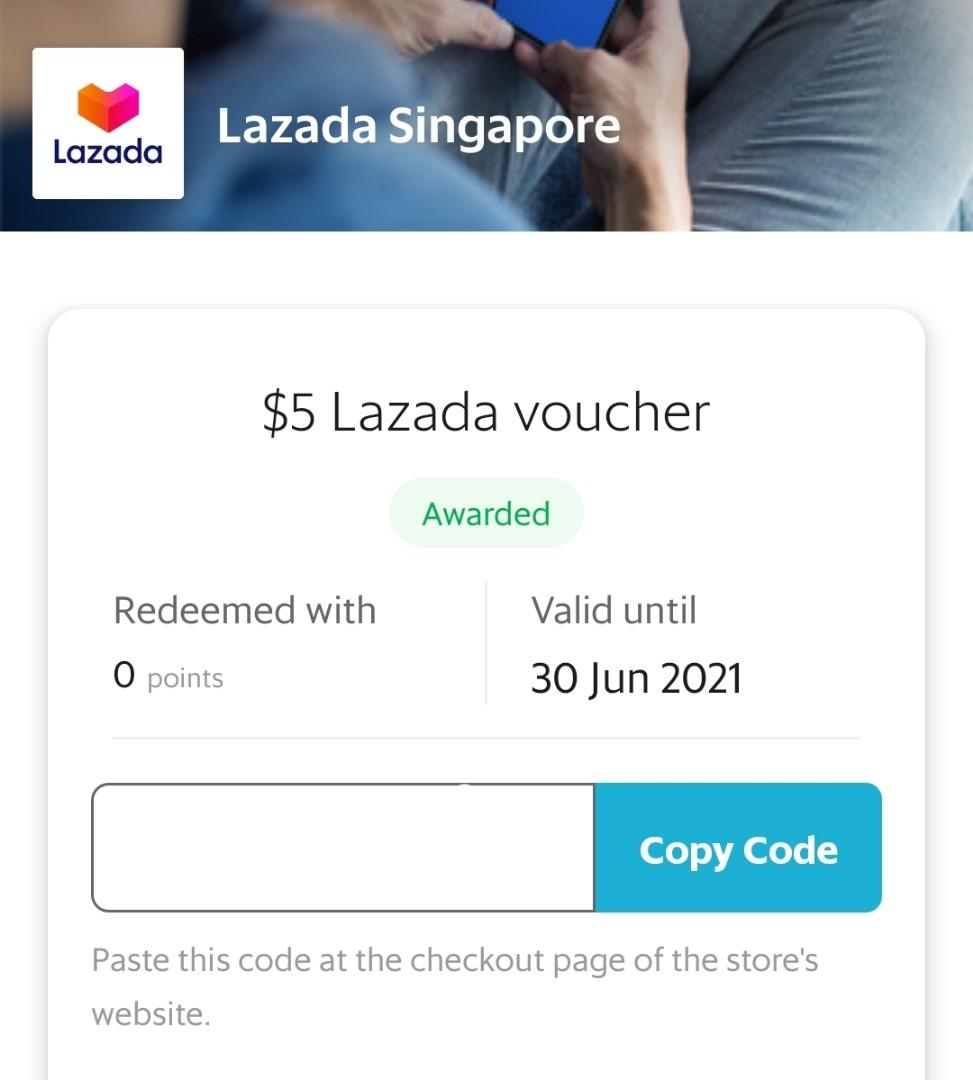 5 dollar Lazada Voucher, Tickets 
